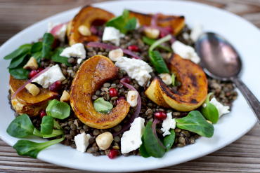 Salade de lentilles aux légumes d’hiver ©TendanceFood.com