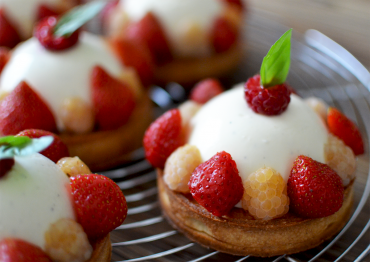 Tartelettes vanille - fruits rouges ©TendanceFood.com