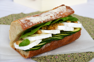 Lunch box Sandwich chèvre miel noix ©TendanceFood.com