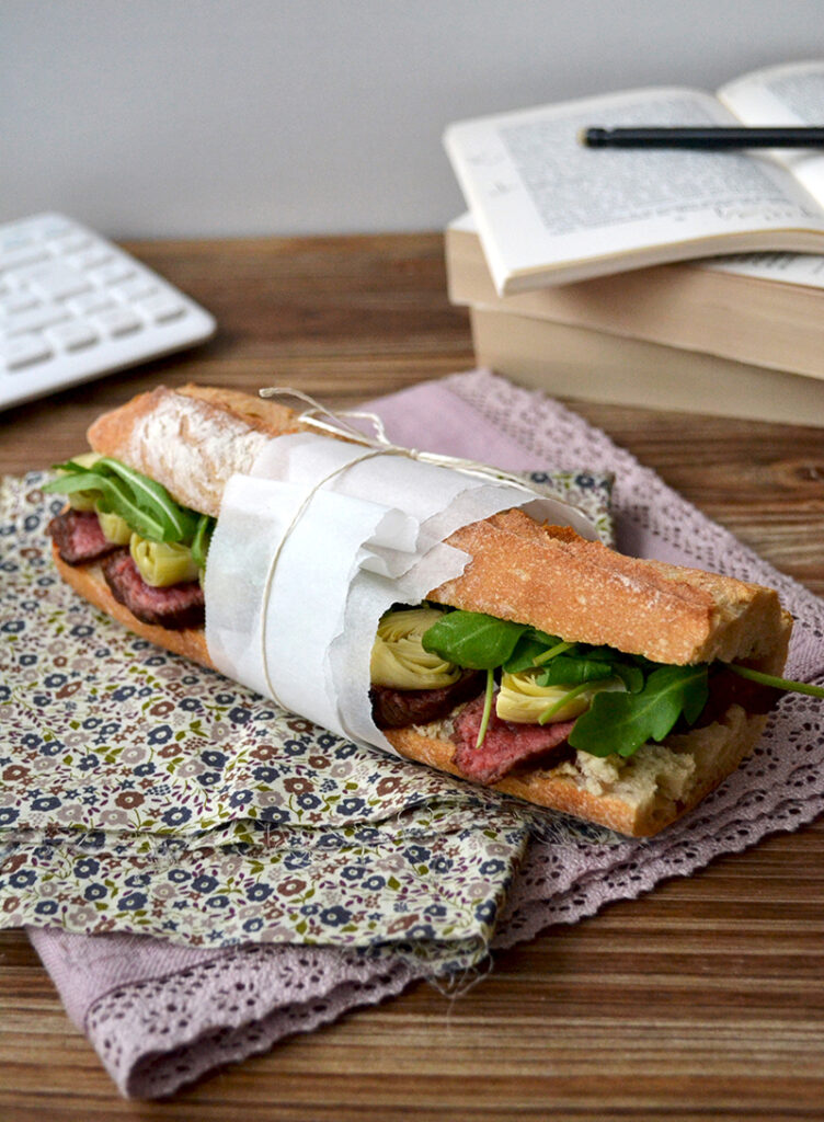 Lunch box Sandwich de boeuf au raifort ©TendanceFood.com