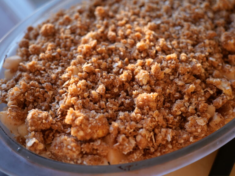 Crumble aux pommes ©TendanceFood.com