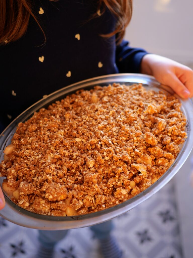 Crumble aux pommes ©TendanceFood.com