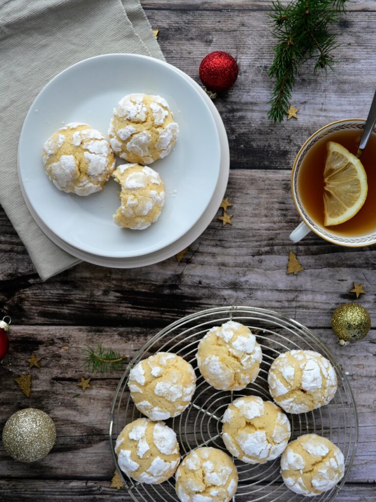 Biscuits craquelés au citron ©TendanceFood.com