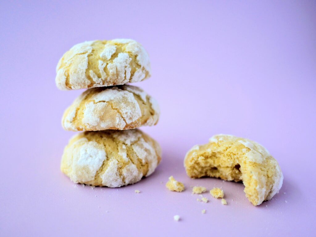 Biscuits craquelés au citron ©TendanceFood.com