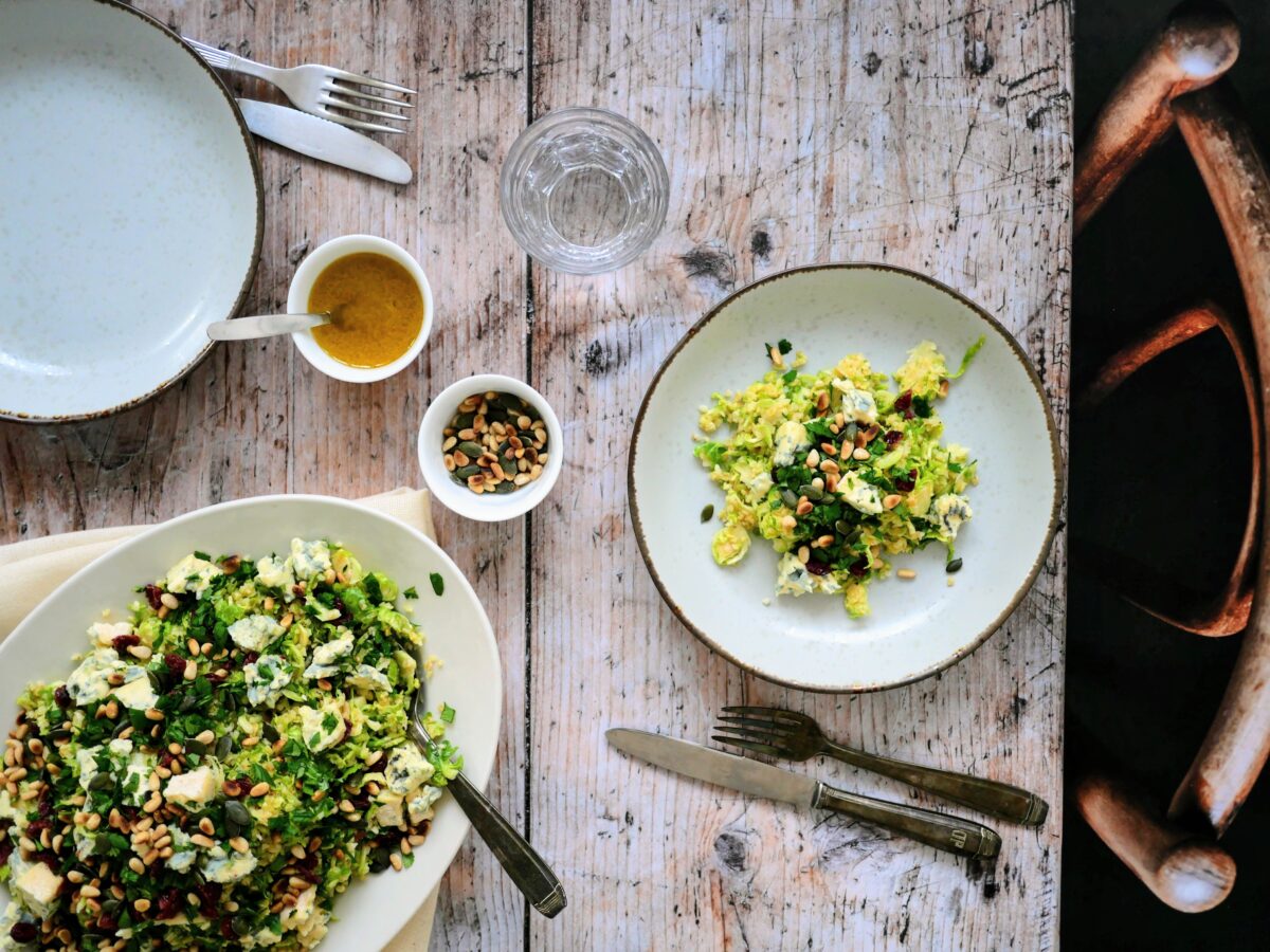 Salade croquante de choux de Bruxelles ©TendanceFood.com