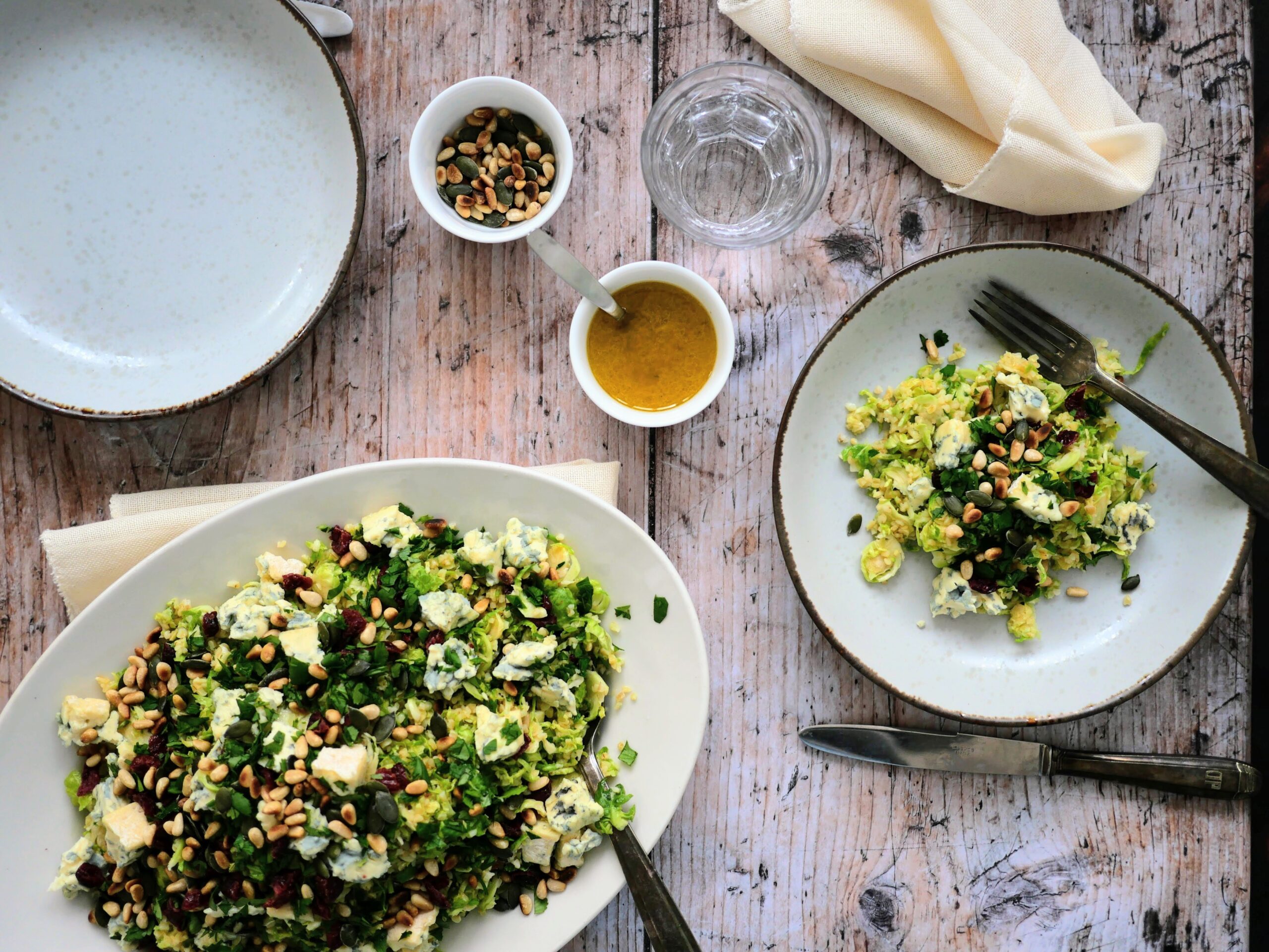 Salade croquante de choux de Bruxelles ©TendanceFood.com