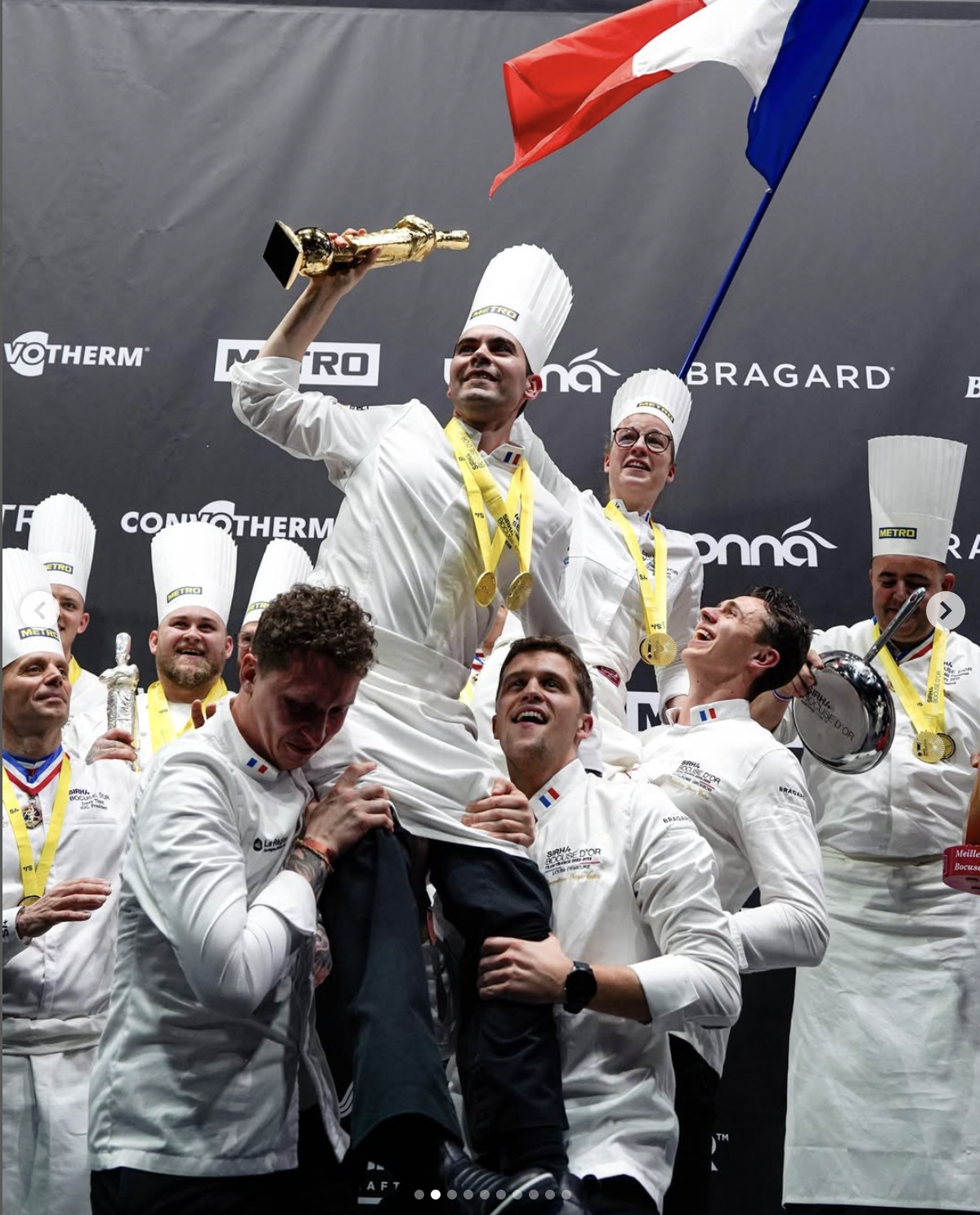 Capture d'écran Instagram @bocusedor