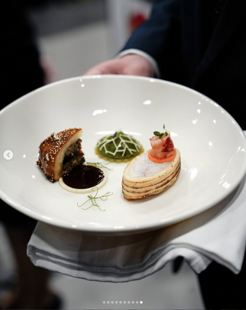 Épreuve de l'assiette par Paul Marcon - Capture d'écran Instagram @bocusedor